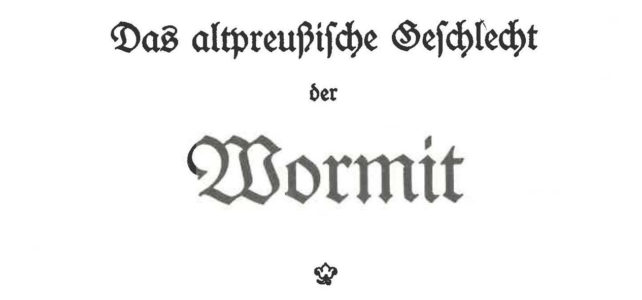 Anton Wormits Familienbuch Anton Wormits Familienbuch